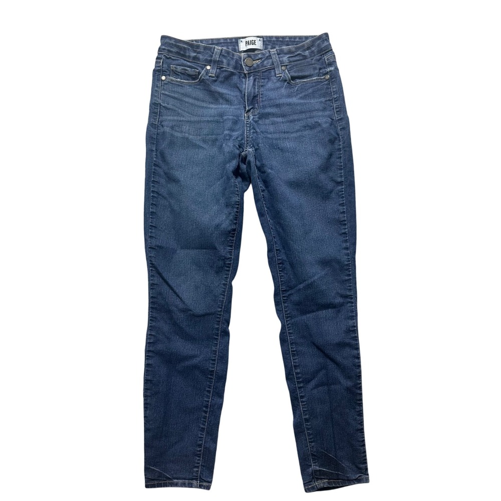 PAIGE Verdugo Ankle Distressed Denim Jeans WJ787 Womens Size 28